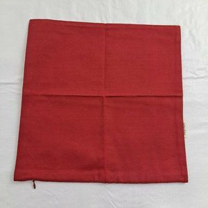 Pillow Cover RED Solid 12.25 X 12.25 Square
